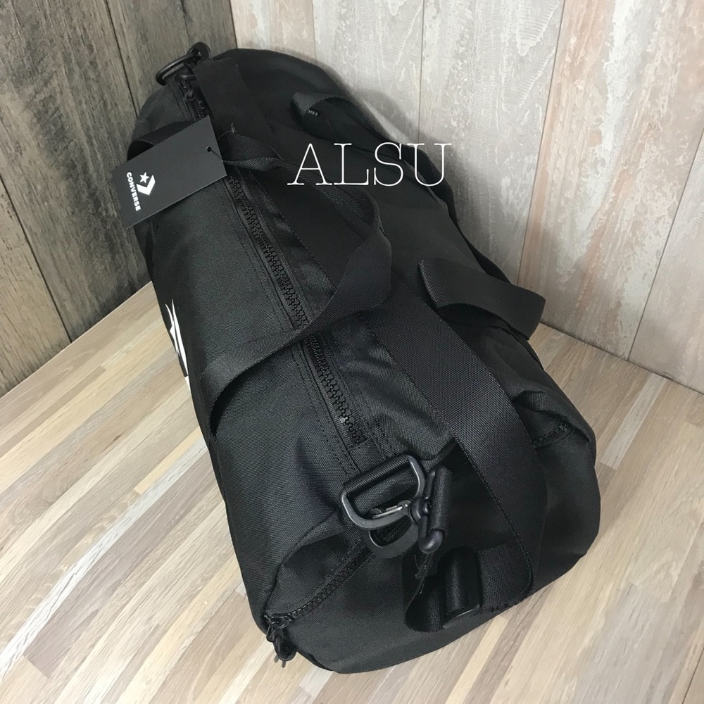 Converse Sport Duffel Large Black AUTHENTIC - Picture 6 of 8